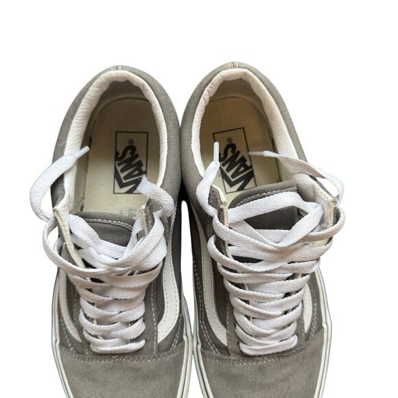 VANS Old Skool Grey (Gray) Men's 7 Women's 8.5 Retro Streetwear Skater Y2K Clean - Picture 6 of 14
